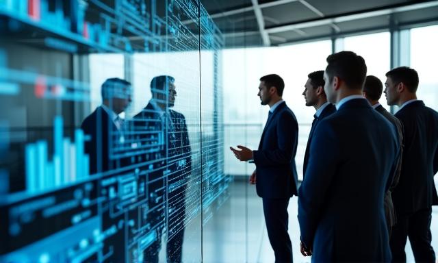 Borealis Cognos consultants working with a corporate client on AI strategy